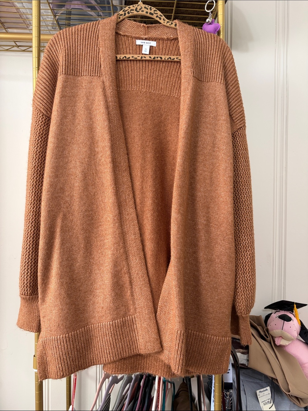 Open-Front Cozy Knit Cardigan